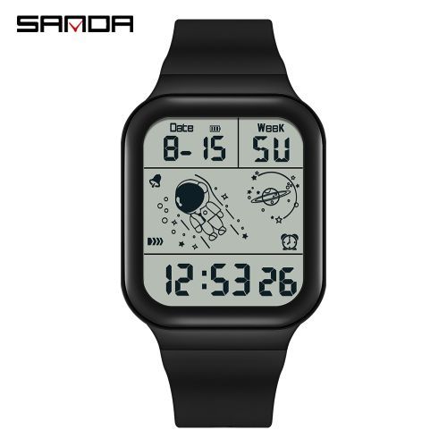 Men's Watches Sport LED Digital Wristwatches Male Clock 6052