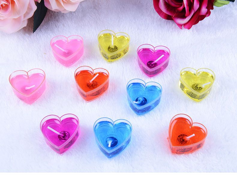 Romantic Love Scented Candles Birthday Candles-mix Color 20