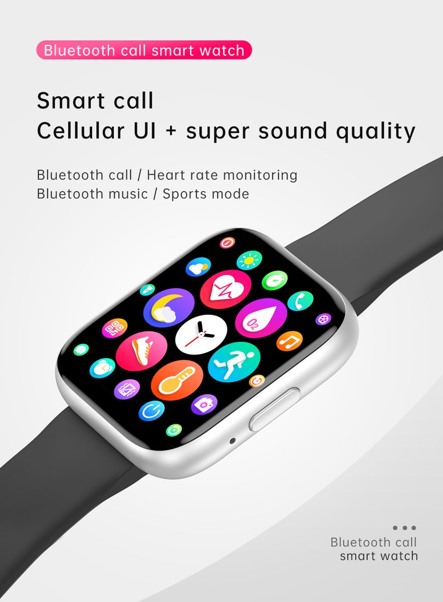 1.55inch IPS Color Screen Smart Watch IP67 Waterproof