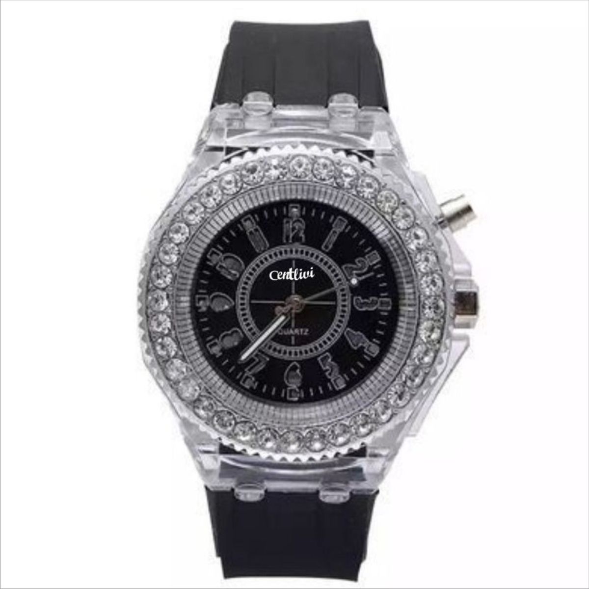LED Luminous WristWatch - Black