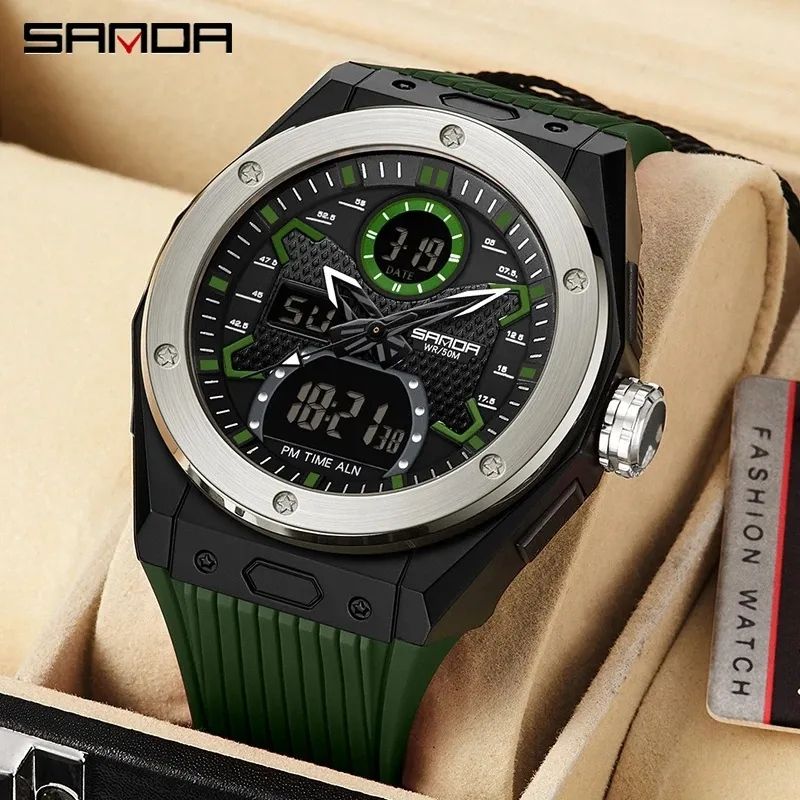 Sanda's New Fashion Waterproof Men's Watch