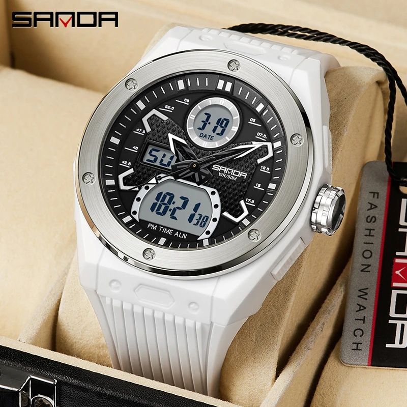 Sanda's New Fashion Waterproof Men's Watch