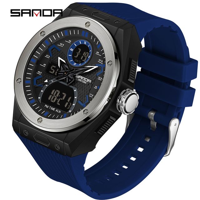 Sanda's New Fashion Waterproof Men's Watch