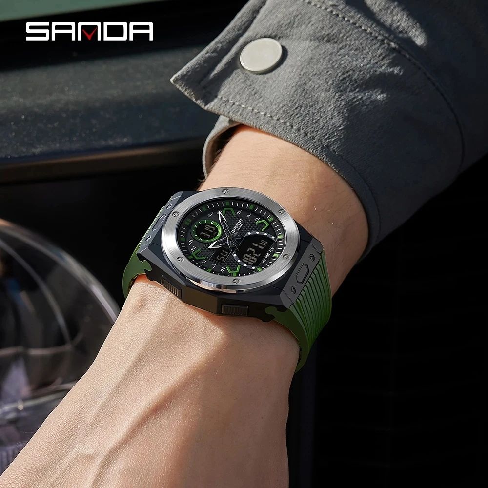 Sanda's New Fashion Waterproof Men's Watch