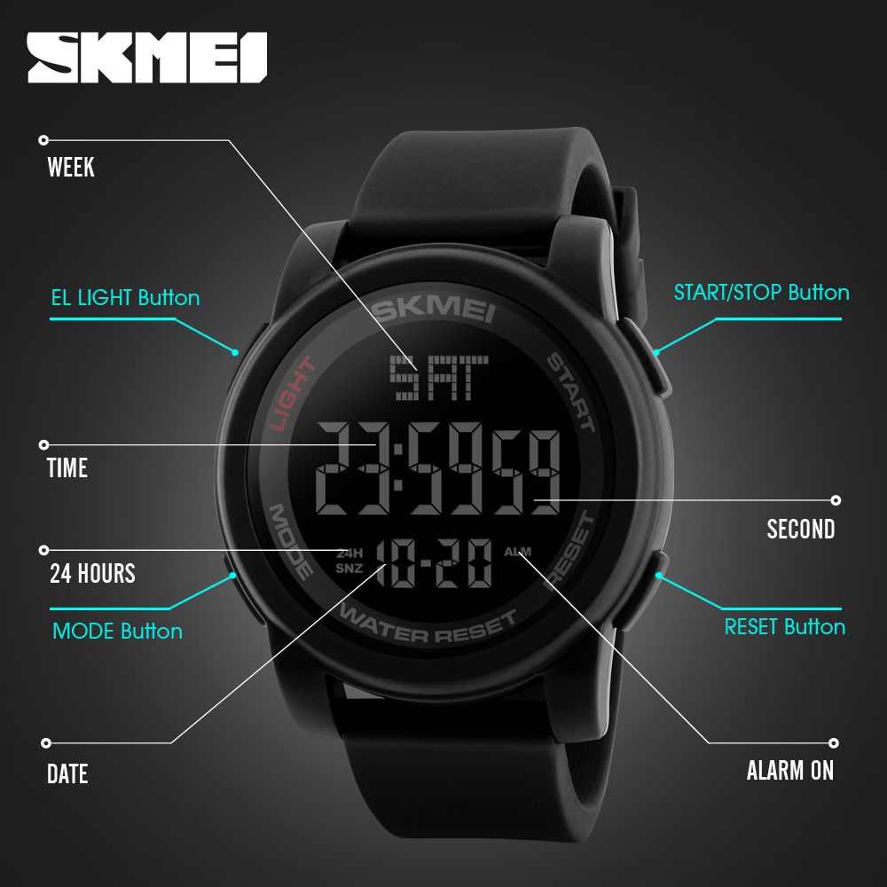 Men's Watches LED Digital Watch