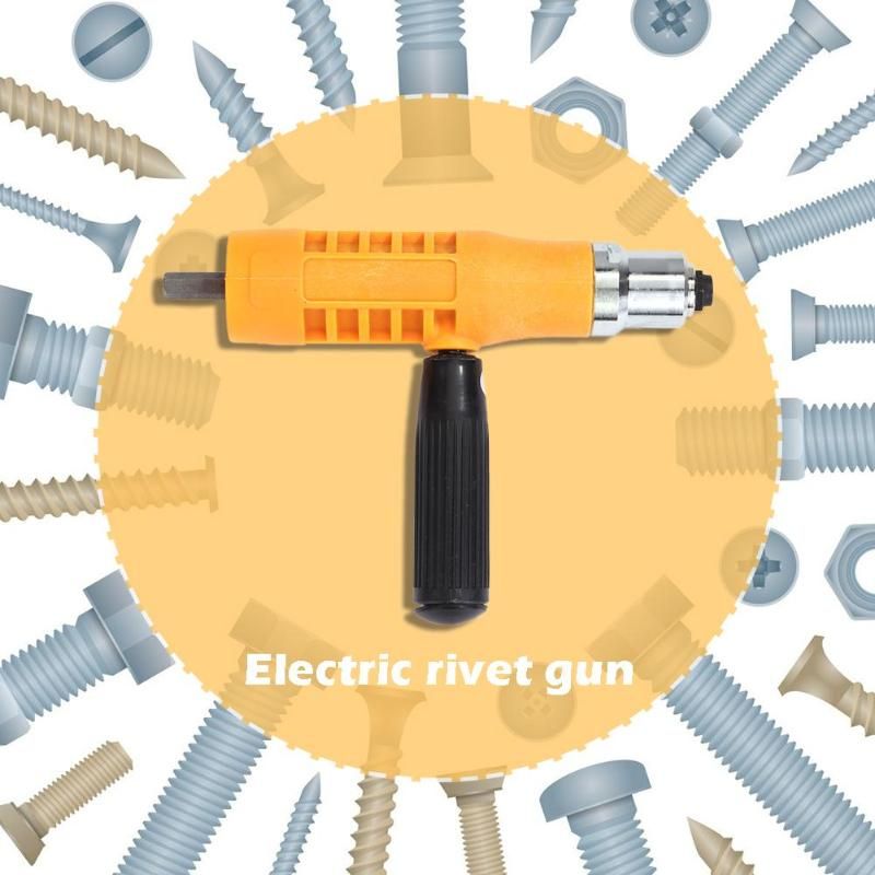 Professional Electric Rivet Nut Gun Machine Core Pull Accessories Cordless Riveting Gun Drill Adapter Riveter Insert Nut Tools