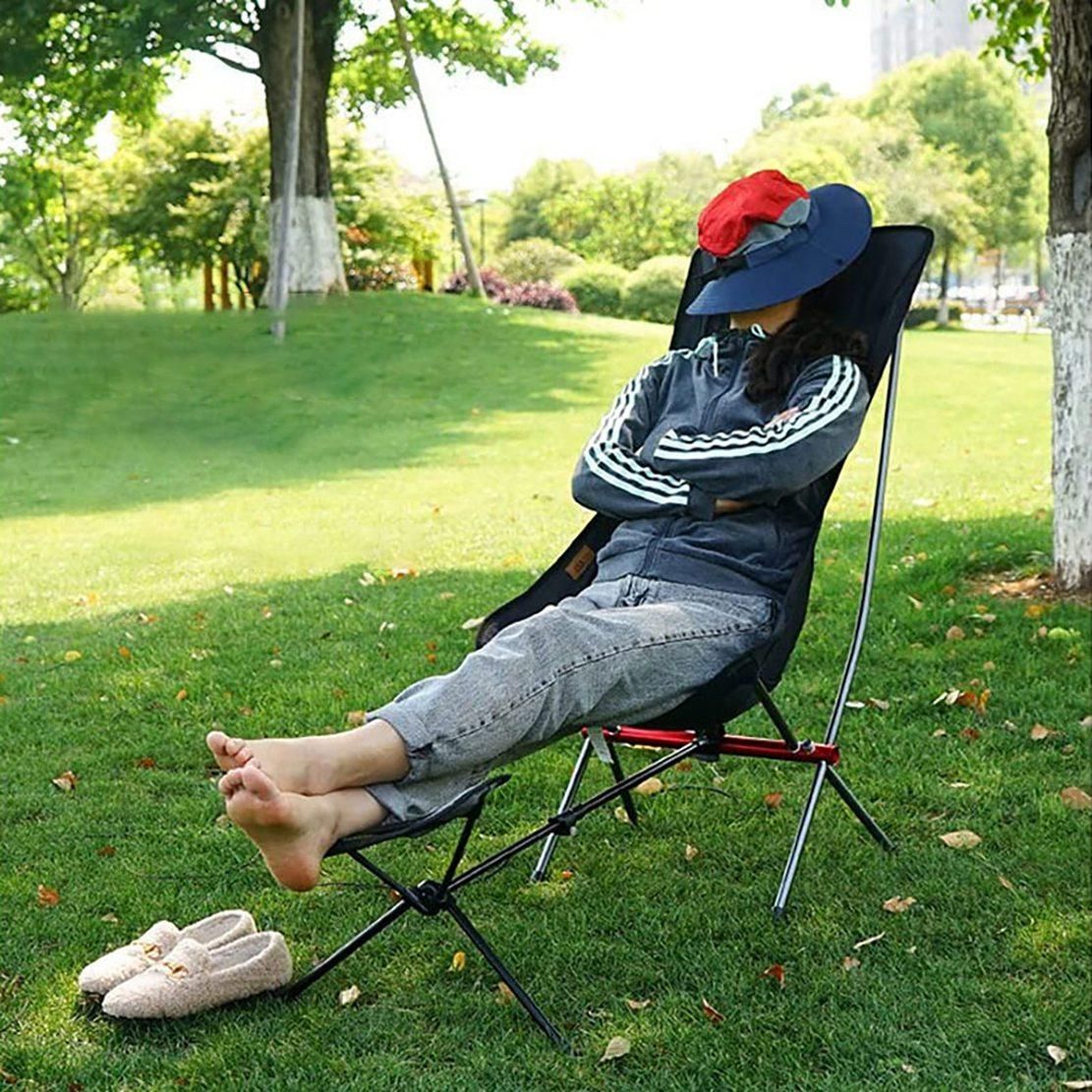 Collapsible Footstool for Outdoor Camping BBQ Beach Chair