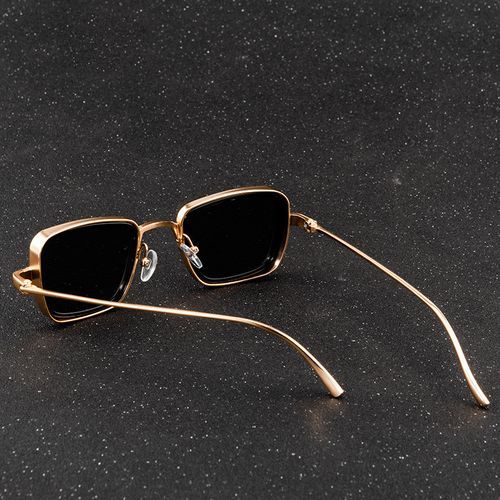 Men Sunglasses Retro Thick Frame Men Sunglasses Square Design Classic Sunglasses