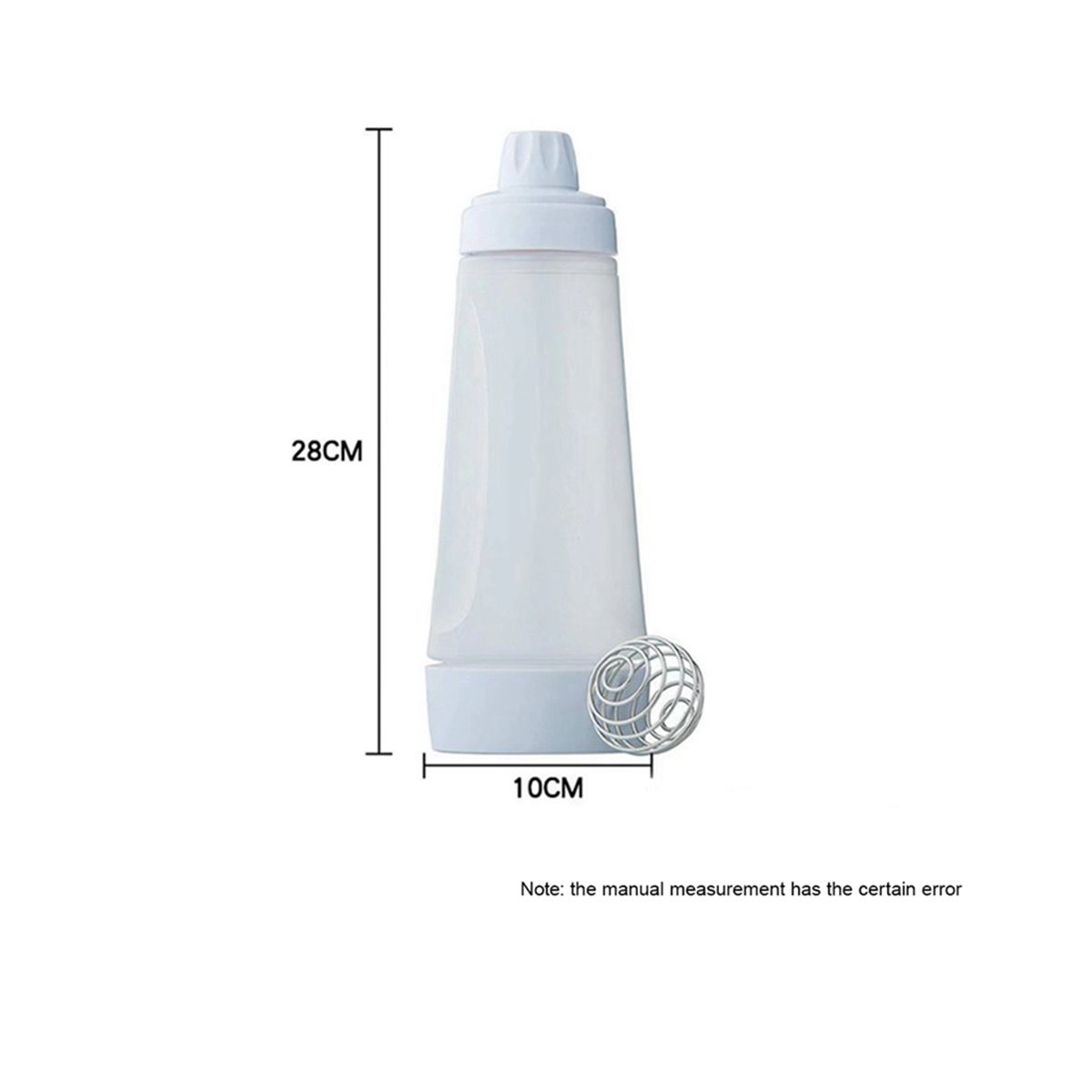 Plastic Batter Jars, Pancake, Waffle, Muffin or Donut Dough
