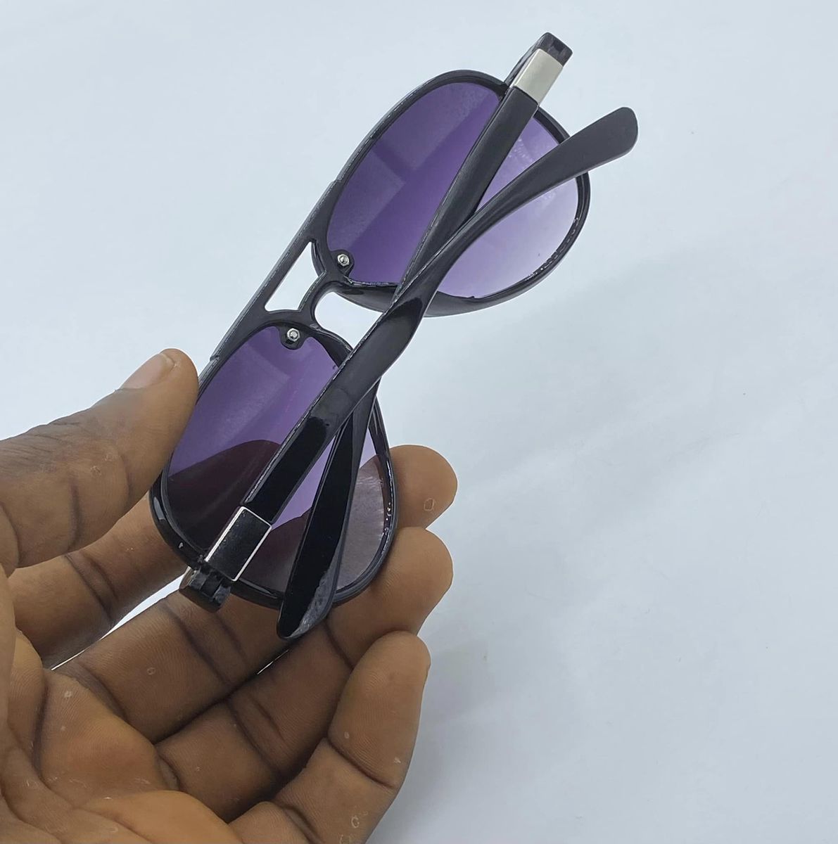 Stylish Purple Lens Unique Men's Sunglasses