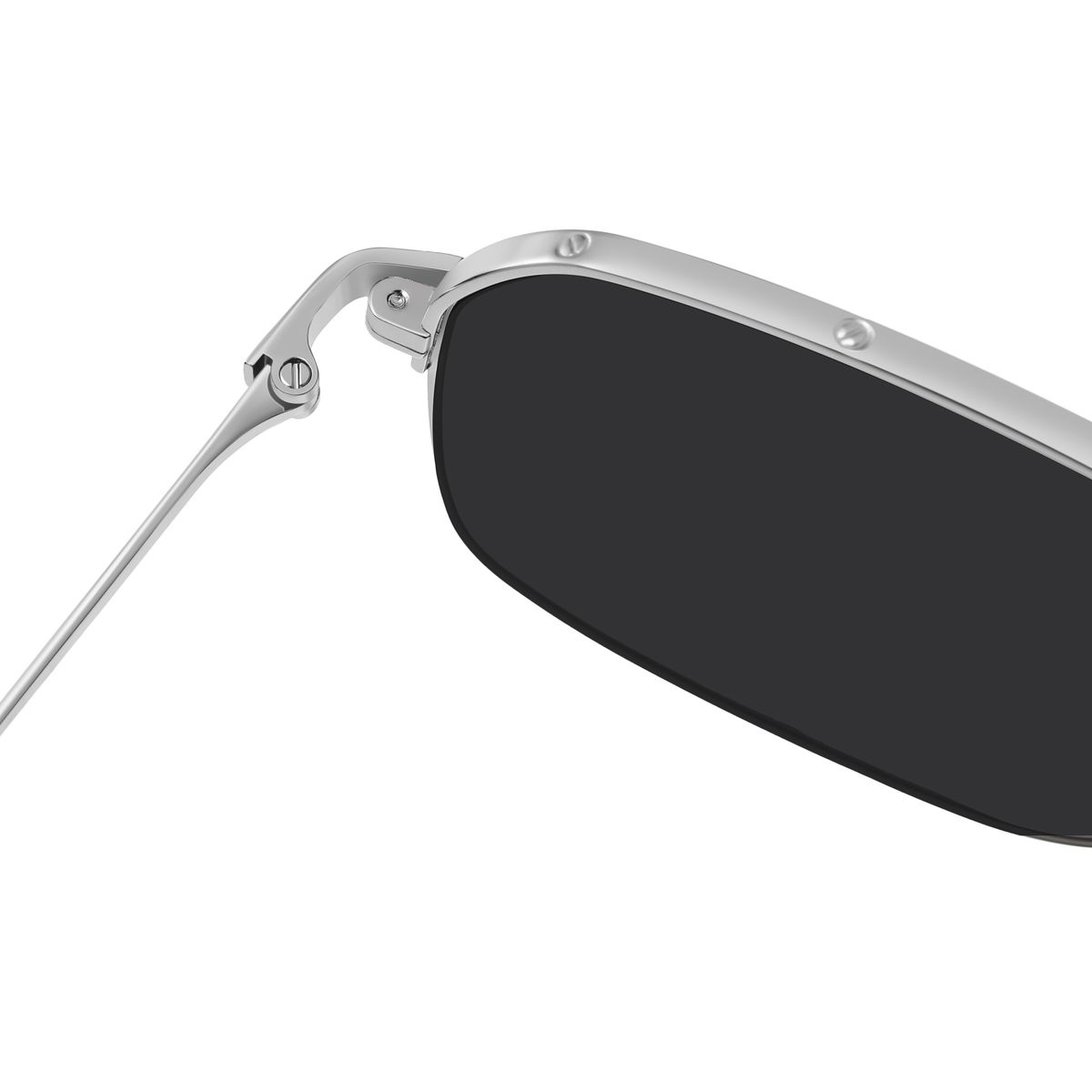 Men's Polarized Aviator Sunglasses Square Metal Frame Shades