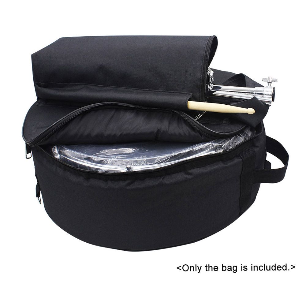 Durable 14 Inch Snare Drum Bag Backpack Case With Shoulder