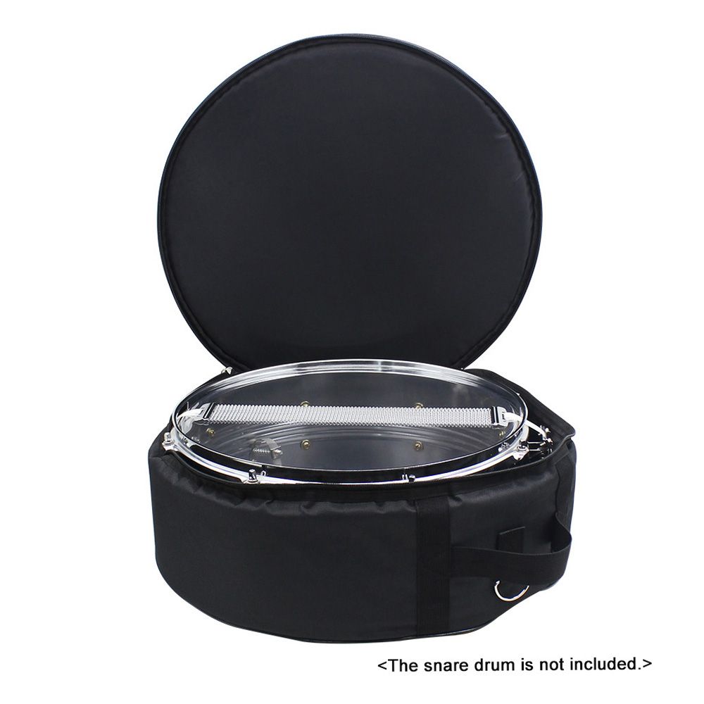 Durable 14 Inch Snare Drum Bag Backpack Case With Shoulder