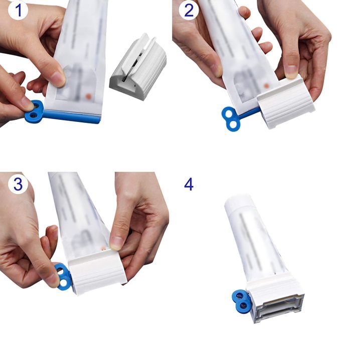 Rolling Toothpaste Squeezer Toothpaste Dispenser Tube