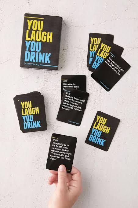 You Laugh, You Drink Complete Adult Parties Card Game