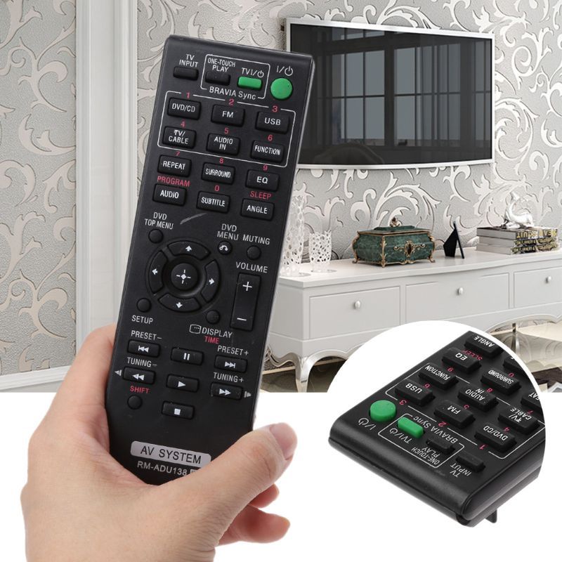 Remote Control Replace RM-ADU138 Audio Video Receiver For Sony AV Home Theater System DAV-TZ140 HBD-TZ130 Television Replacement