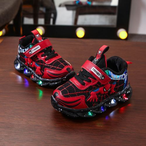 Children's Sports Shoe Night Lights - Red