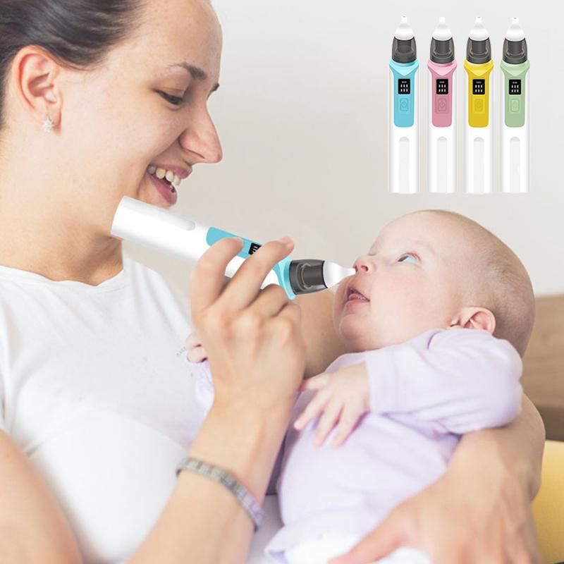 New Rechargeable Baby Nose Cleaner Silicone Adjustable Suction Electric Child Nasal Aspirator Health Safety Convenient Low Noise