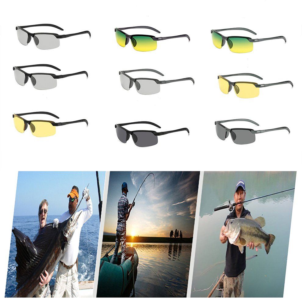 Smart Polarized Sungl Es Men's Aluminum Magnesium Square Sungl Es-black-black Flame,Night Vision（no）