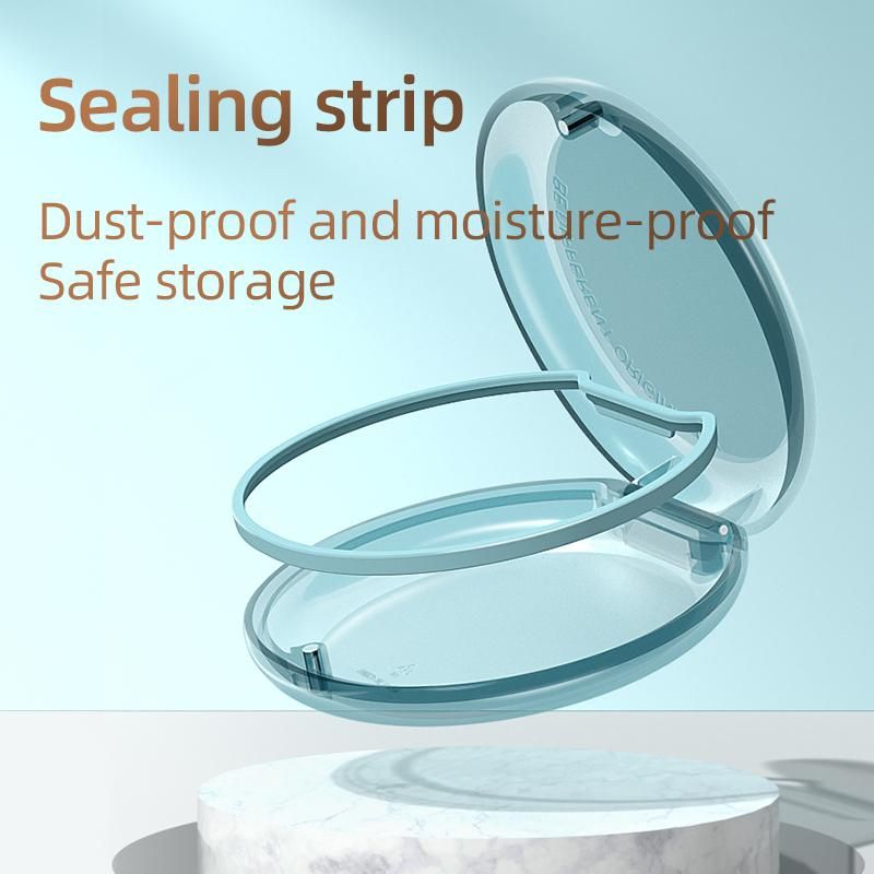 High Quality frosted Material Orthodontic Retainer Braces Storage Box Waterproof breathable Soaking Invisible Portable Belt Case