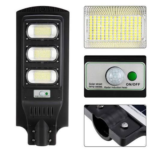 680W Solar Street Light With Remote Control (3 Eyes)