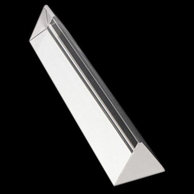 Triangular Optical Glass Prism Refractor Light Spectrum-