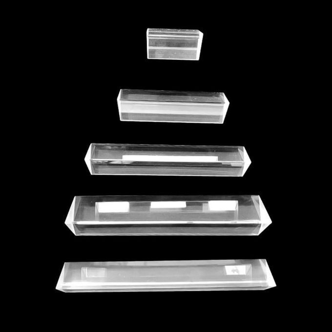 Triangular Optical Glass Prism Refractor Light Spectrum-