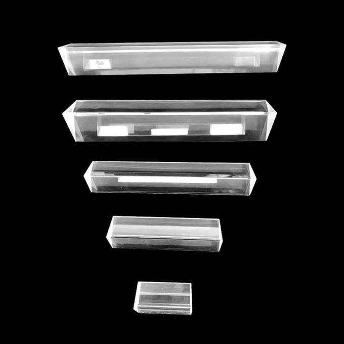Triangular Optical Glass Prism Refractor Light Spectrum-