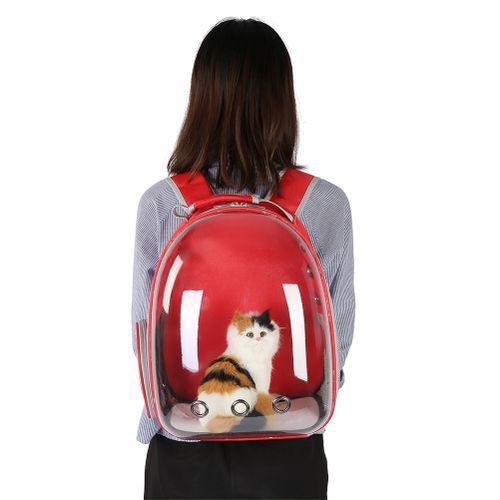 Cat Backpack Space Breathable Pet Cage Carrying Bag