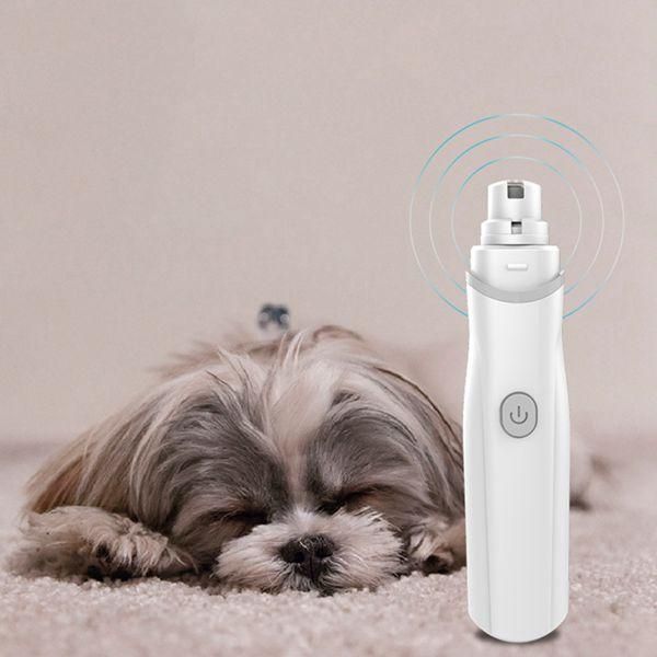 Electric Pet Nail Grinder By For Gentle And Painless Paws Grooming, Trimming, Shaping, And Smoothing For Dogs, Cats, Rabbits And Birds - Portable
