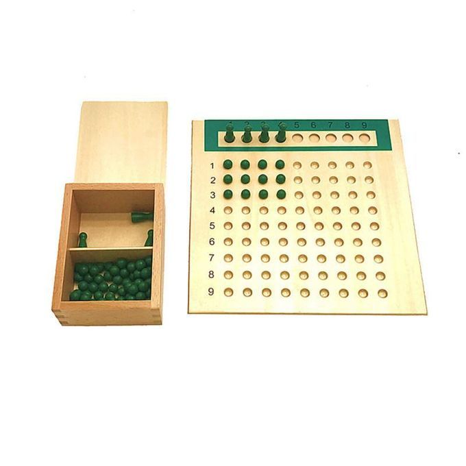 Montessori Multiplication Division Mathematics Wooden Board-