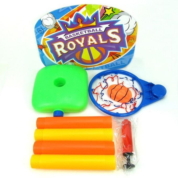 3Pcs Mini Kids Children Basketball Hoop Stand Inflator Pump-