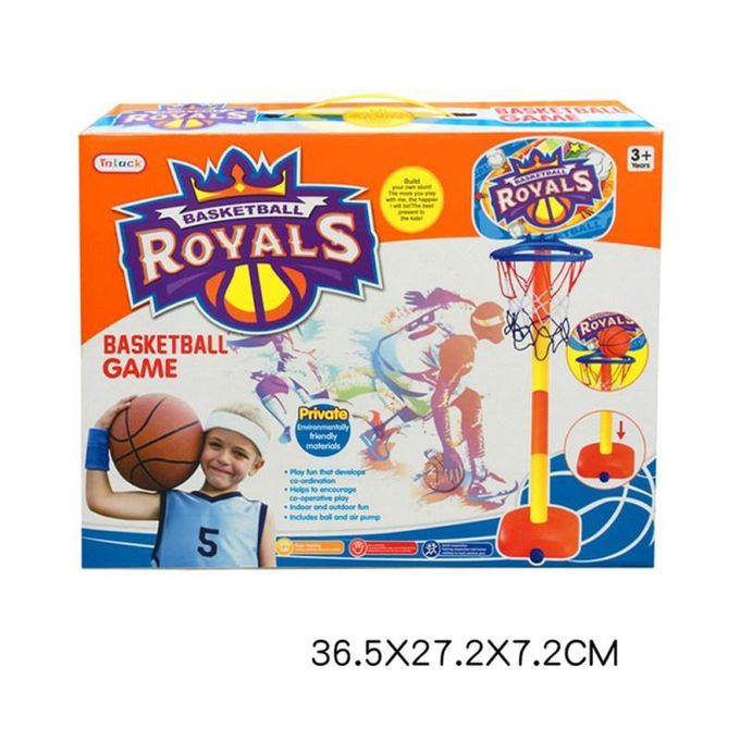 3Pcs Mini Kids Children Basketball Hoop Stand Inflator Pump-