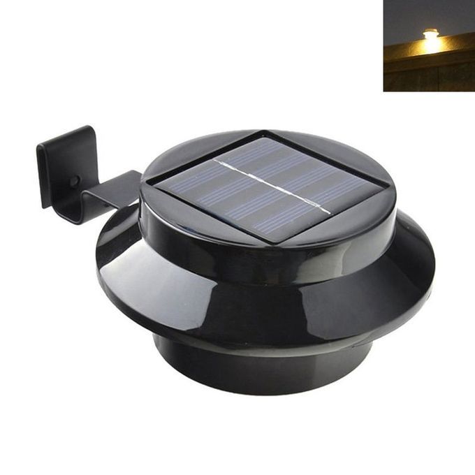 Garden Outdoor Fence Post Wall Shed Step Lights Solar Powered Led
