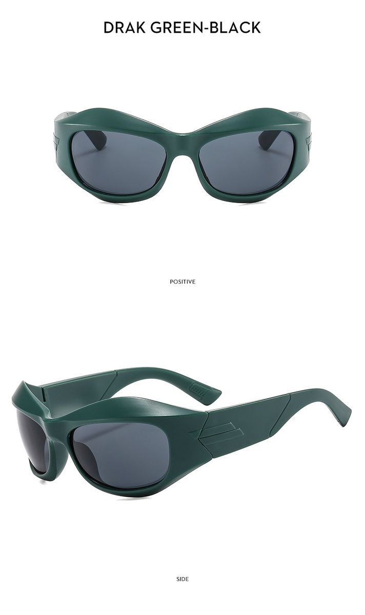 Unisex Sport Sunglass Fashion Dark Shades Lens Glasses