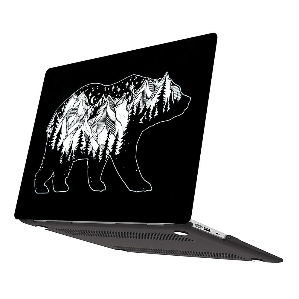 Laptop Case Protective Cover Snap on Case Compatible with Macbook Pro 13.3''/13'' with Touch Bar(2016-2019) Bear with Views1