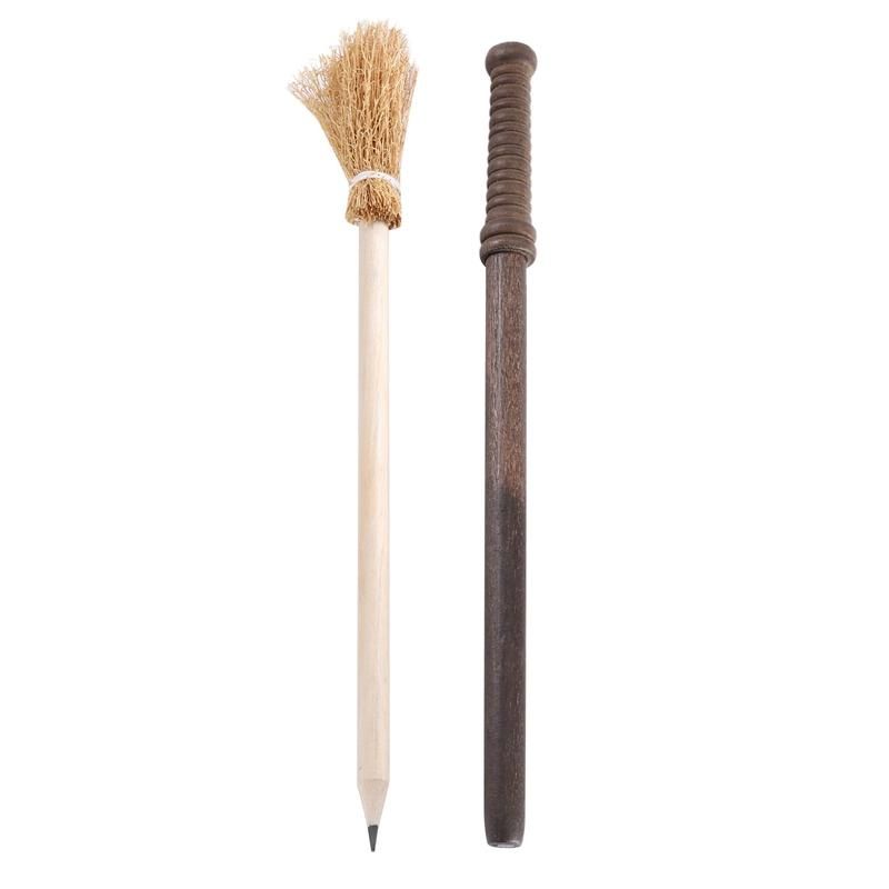10 Pcs Wand Pencils Party Supplies And10 Pieces Broom Pencils Wand Pencils Theme Birthday Goody Bag Filler Favors