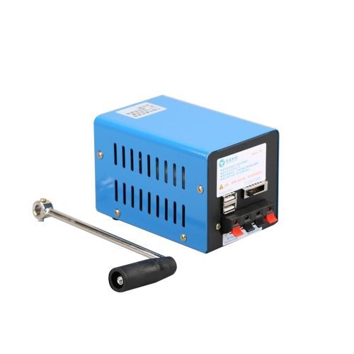 Outdoor 20W Multi-function Portable Manual Crank Generator