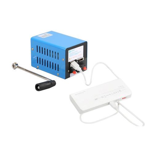 Outdoor 20W Multi-function Portable Manual Crank Generator