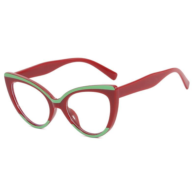 Classic Retro Ladies Anti Blue Cat Eye Glasses
