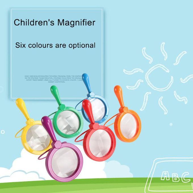 Children Learning Primary Science Optical Magnifier-Blue