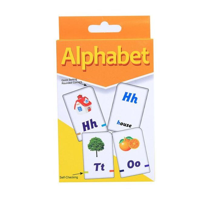 Children English Alphabet Arabic Numbers Learning Flashcard-