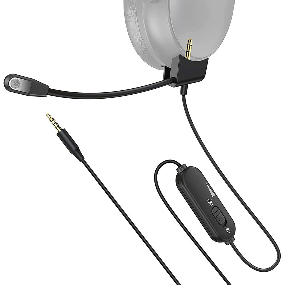 Microphone Cable Compatible With Bose QuietComfort 45 (QC45)