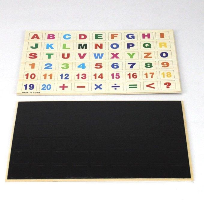 Kids Magnetic Russian/Spanish/Arabic/English 3D Alphabet-