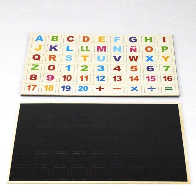 Kids Magnetic Russian/Spanish/Arabic/English 3D Alphabet-