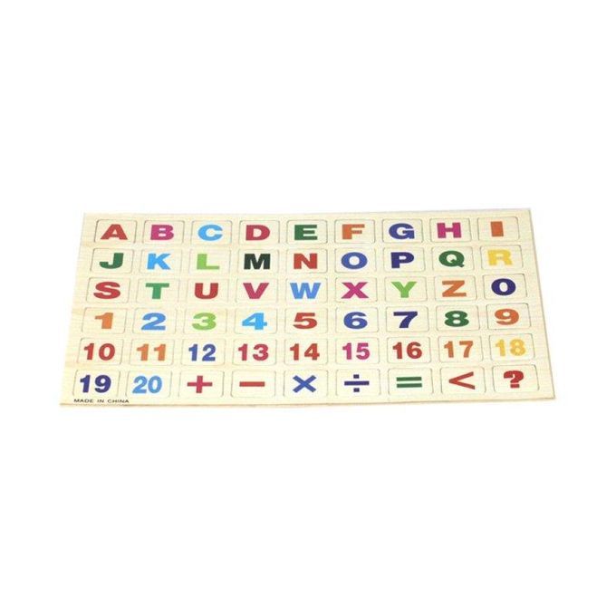 Kids Magnetic Russian/Spanish/Arabic/English 3D Alphabet-