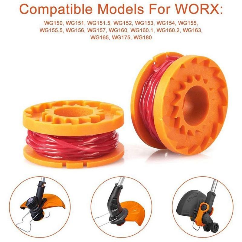 6-Pack Replacement Trimmer Line for Select Electric String