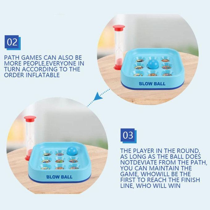 Lung Capacity Training Blowing Ball Game Chess Parent-child-
