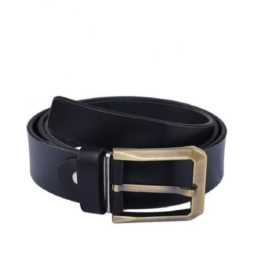 Men's Leather Belt - Black