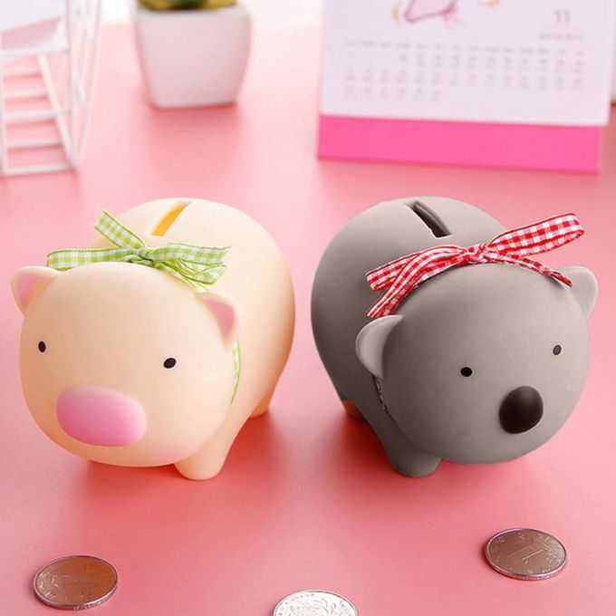 Kids Cute Panda Animal Piggy Bank Box Money Coin Saving-